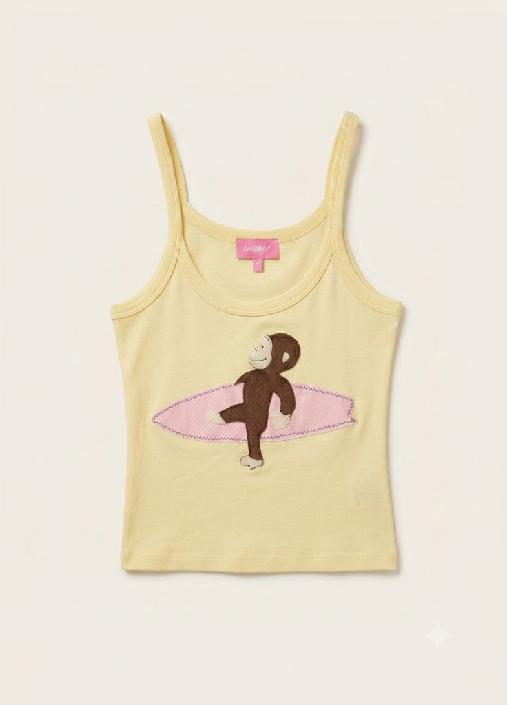 Curious Surfer Tank Top