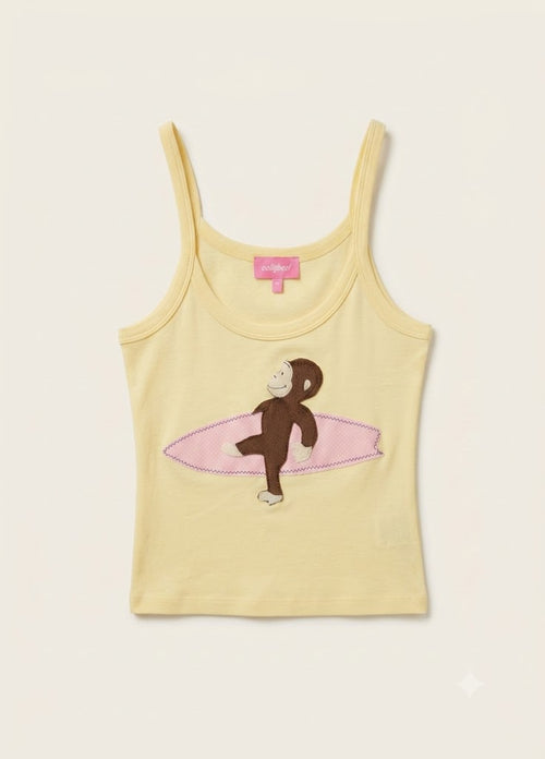 Curious Surfer Tank Top